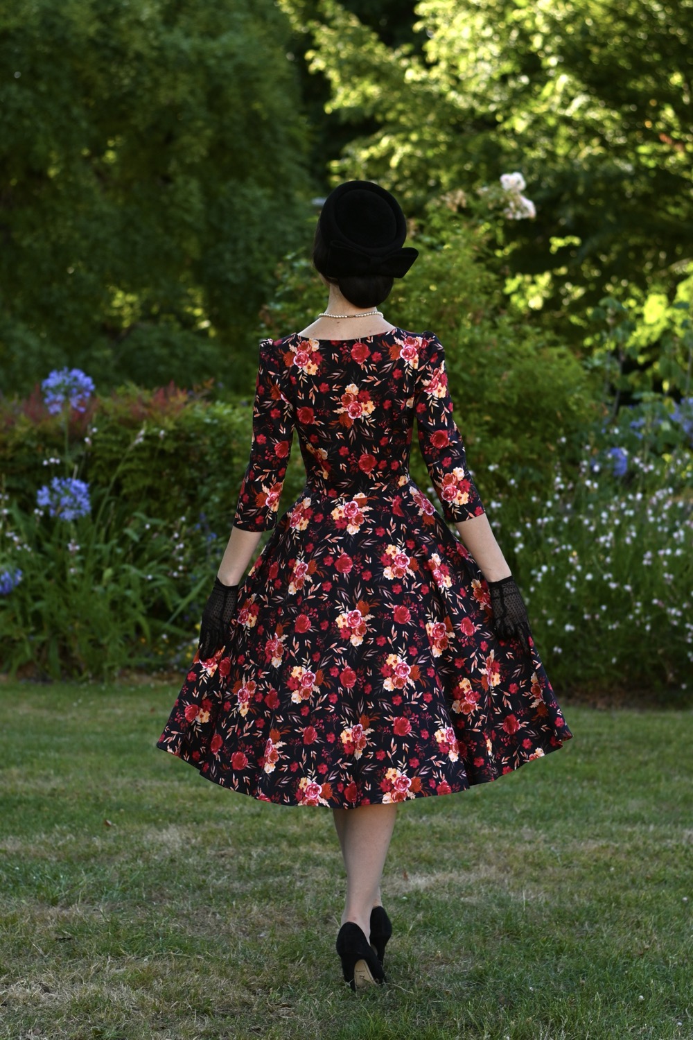 Margot Floral Swing Dress